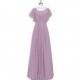 Wisteria Azazie Lily - Back Zip Illusion Chiffon Floor Length Dress - Cheap Gorgeous Bridesmaids Store