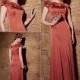 In Stock Junoesque Silk Satin & Malay Bateau Neckline Sheath Formal Dresses - overpinks.com