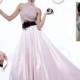 Alyce 2477 Sequin Crop Top High Waist Floor-Length Satin - Round Alyce Paris Ball Gown Prom Long Dress - 2017 New Wedding Dresses