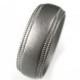 Vintage Finish Milgrain Men's Spexton Titanium Wedding Ring 8MM Wide, In Stock And READY TO SHIP