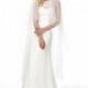 Glamorous Sheath-Column Court Train Lace Wedding Dress - Top Designer Wedding Online-Shop
