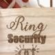 Ring Security, Personalized ring box, Ring bearer box, Ring Bearer suitcase, mini ring suitcase, personalised ring box