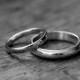 14k Palladium White Gold Ring, Made To Order Simple, Handmade Engagement or Wedding Ring