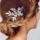 Bridal Hair Comb, Grecian Hair Comb, Leafs Hair comb, crystals hair comb, branch hair comb, boho hair comb