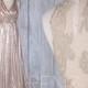 2017 Tan Sequin Bridesmaid Dress Long, Ruched V Neck Wedding Dress, Lace Back Prom Dress, Maxi Dress, Luxury Evening Dress Floor (LQ269)