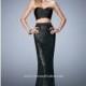 Black La Femme 22151 - 2-piece Sequin Dress - Customize Your Prom Dress