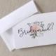 Will You Be My Bridesmaid? Card Set - Bridesmaid Card Set - Bridal Party Cards - Maid of Honor Card - Bridesmaid Gift Cards