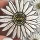 Daisy Patch - Iron On, Embroidered Applique – Flower