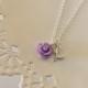 Personalized Flower Girl Necklace 