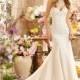 Mori Lee 6807 Dress Lace Embroidery Sweetheart Neckline Fit-and-Flare - Mori Lee Destination Wedding Long Dress - 2017 New Wedding Dresses