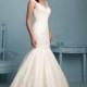 Allure Bridals 9201 Lace and Sequin Mermaid Wedding Dress - Crazy Sale Bridal Dresses
