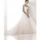 Vestido de novia de Pronovias Modelo BIA - 2015 Evasé Tirantes Vestido - Tienda nupcial con estilo del cordón