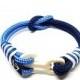 Blue Nautical Bracelet by Bran Marion 
