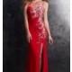 Floor Length Sleeveless Sheer Embellished Dress by James Madison - Brand Prom Dresses