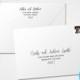 Wedding Envelope Template, Address Envelope Template, DIY Wedding Address Envelope, Printable Envelope, Instant Download
