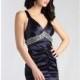 Beaded V-Neck Dress by Josh and Jazz 27X3946 - Bonny Evening Dresses Online 