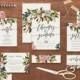 Printable Wedding Invitation Suite "Melody" - Printable DIY Invite, Affordable Wedding Invitation