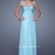 Aqua Sugarplum La Femme 20678 La Femme Prom - Top Design Dress Online Shop