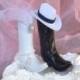 Rustic Wedding ~ Cake Topper ~ Cowboy Boot ~ Country ~ Wedding Cake ~ Western ~ Wedding ~ Barn ~ Cowgirl ~ Topper ~ Decorations