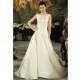 Anne Barge SP15 Dress 3 - High-Neck Full Length Spring 2015 The Anne Barge Collections Ivory A-Line - Nonmiss One Wedding Store