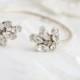 Bridal Wedding Bracelet Crystal Cuff Bracelet Open Cuff Bracelet Swarovski Crystal Bridesmaids Jewelry Rose Gold Crystal Bracelet SOPHIE