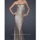 2013 Prom Dresses La Femme Sequin Mermaid Dress 17506 - Brand Prom Dresses