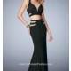 Two Piece Sheer Illusion Cut-Out Dress by La Femme - Discount Evening Dresses 
