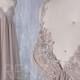 2017 Gray Chiffon Bridesmaid Dress Empire, Lace V Back Wedding Dress, Spaghetti Straps Prom Dress, Long Maxi Dress Floor Length (L253)
