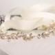 Gold Bridal hair accessories,Wedding headband,Wedding Hair Wreaths & Tiaras,Bridal headband gold pearl headband,Tiaras Wedding hair piece