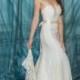 Simple Mermaid Wedding Dress, Chiffon Silk Wedding Dress, Strapless Sweetheart Neckline Eco Friendly, Wedding dress alternative, lace dress