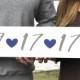 Save The Date Sign, Engagement Signs, Wedding Date Sign, Wood Wedding Sign, Save The Date, Bridal Shower Gift, Custom Wood Wedding Signs,