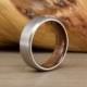 Titanium & American Black Walnut Ring // Men's Wedding Ring // Men's Wedding Band // Women's Wedding Ring //Men's Ring // Wedding Band