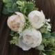 Flower crown, flower crown wedding, greenery headband, bridal flower crown, blush floral crown