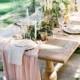 Farm Table Flowy Chiffon Table Runner  We do CUSTOM Sizes! Rustic Decor, Vintage Decor, Romantic Wedding Decor Table Runner