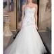 Casablanca Bridal - Spring 2014 - Style 2149 Strapless Tulle and Sheer Organza Mermaid Wedding Dress with Beaded Bodice - Stunning Cheap Wedding Dresses