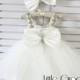 Christerning dress/ baptism dress, Toddler Flower Girl Dress, Halloween Dress, Pageant Dress, Baby Birthday Dress, LG011