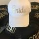 FAST SHIPPING - Bride Squad Hats / Bride Tribe Hats / Bachelorette Party / Bridal Party / Bride to Be / Bridemaids / Bridemaids Gifts