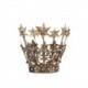Crown Cake Topper, Santos Crown, Gold Crown, Star Crown, Wedding Cake Topper, Crown Photo Prop