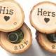 Wedding Ring Box, Wedding Ring Storage, Tree Branch Ring Box, His and Hers Wedding Ring Box, Wood Ring Box