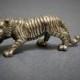 Tiger, Bronze Figurine, Bronze Statue, office gift, Bronze Handmade, Realistic tiger with striped body