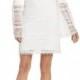 Foxiedox Catalina Lace Off the Shoulder Sheath Dress 