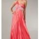 One Shoulder Pleated Prom Gown by My Michelle - Brand Prom Dresses