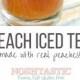 Delicious Peach Iced Tea