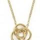 Bloomingdale&#039;s 14K Yellow Gold Love Knot Necklace, 18&#034; - 100% Exclusive
