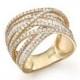 Bloomingdale&#039;s Diamond Baguette and Round Statement Ring in 14K Yellow Gold, 2.70 ct. t.w.&nbsp;- 100% Exclusive