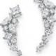 Bloomingdale&#039;s Diamond Fancy Cut Ear Climbers in 14K White Gold, 1.0 ct. t.w.&nbsp;- 100% Exclusive