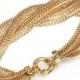Bloomingdale&#039;s 14K Yellow Gold Braided Mesh Bracelet - 100% Exclusive