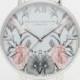 Olivia Burton Enchanted Garden Gray Patent Big Dial Watch