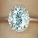 1.32ct G-SI1 Oval Diamond Engagement Ring GIA Certified 18kt Gold Gold