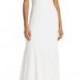 Adrianna Papell V-Neck Back-Cutout Gown